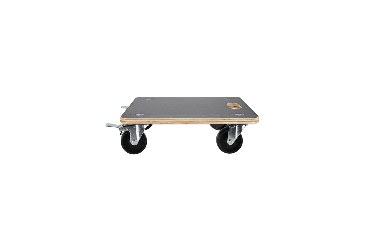 Esschert Design NG153 Pflanzenroller – Sperrholz/Polypropylen/Stahl – Braun – 380×112×380 mm