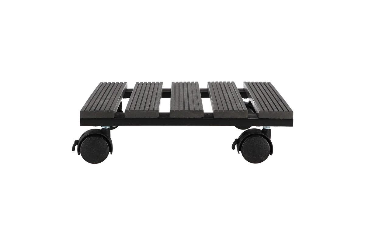 Esschert Design NG155 Pflanzenroller – Kunststoff/Stahl – Braun – 280 × 74 × 280 mm