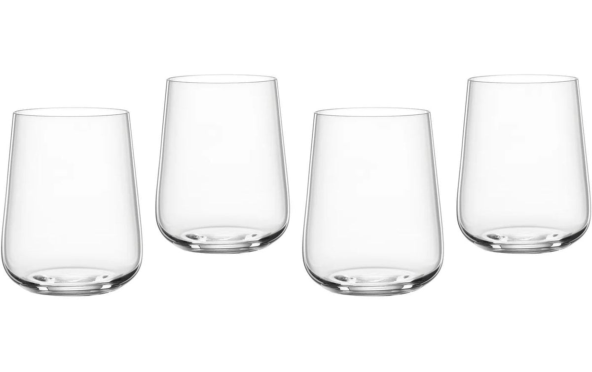 Nachtmann ViNova Trinkglas – 430 ml, Ø 8,3 cm, H 10,2 cm, Kristallglas, Transparent, spülmaschinenfest