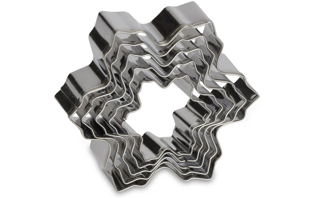 Patisse Ausstechförmchen 5-teilig, 2,5 cm, Edelstahl, Silber