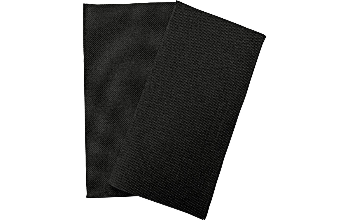 PRONAPPE Servietten schwarz – 38 × 38 cm, 2-lagig – 40 Stück