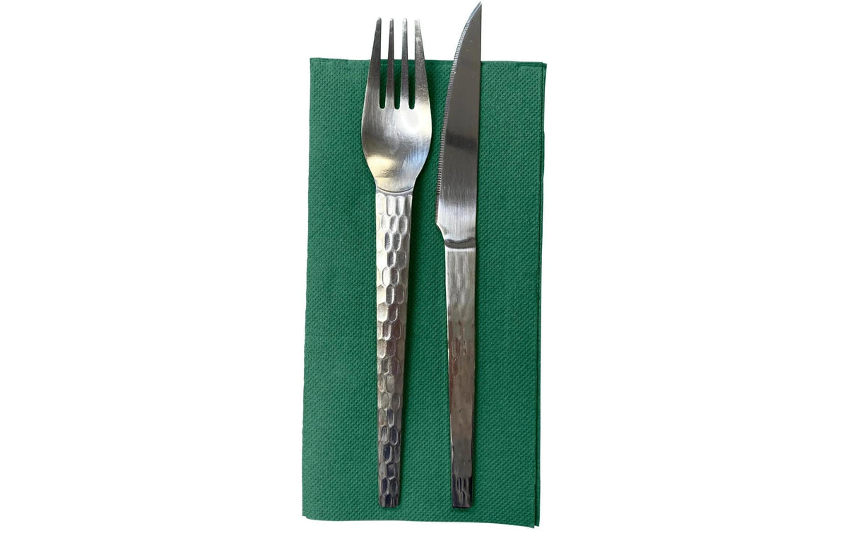 PRONAPPE Servietten Tannengrün – 38 × 38 cm, 2-lagig – 40 Stück