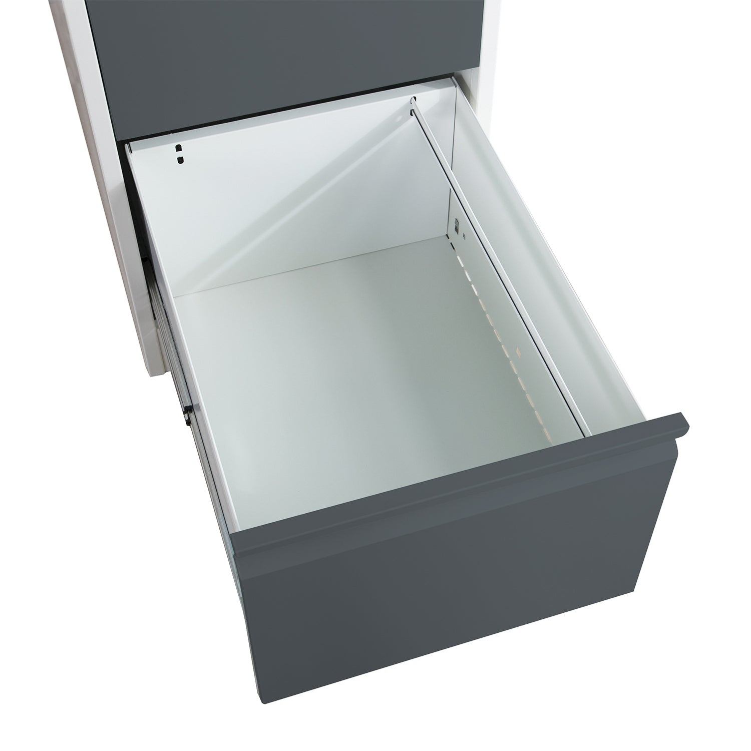 Phoenix Safe Co. FC1004GAK – Aktenschrank, 4 Schubladen, abschliessbar, Stahl, 450 × 620 × 1330 mm, Grau