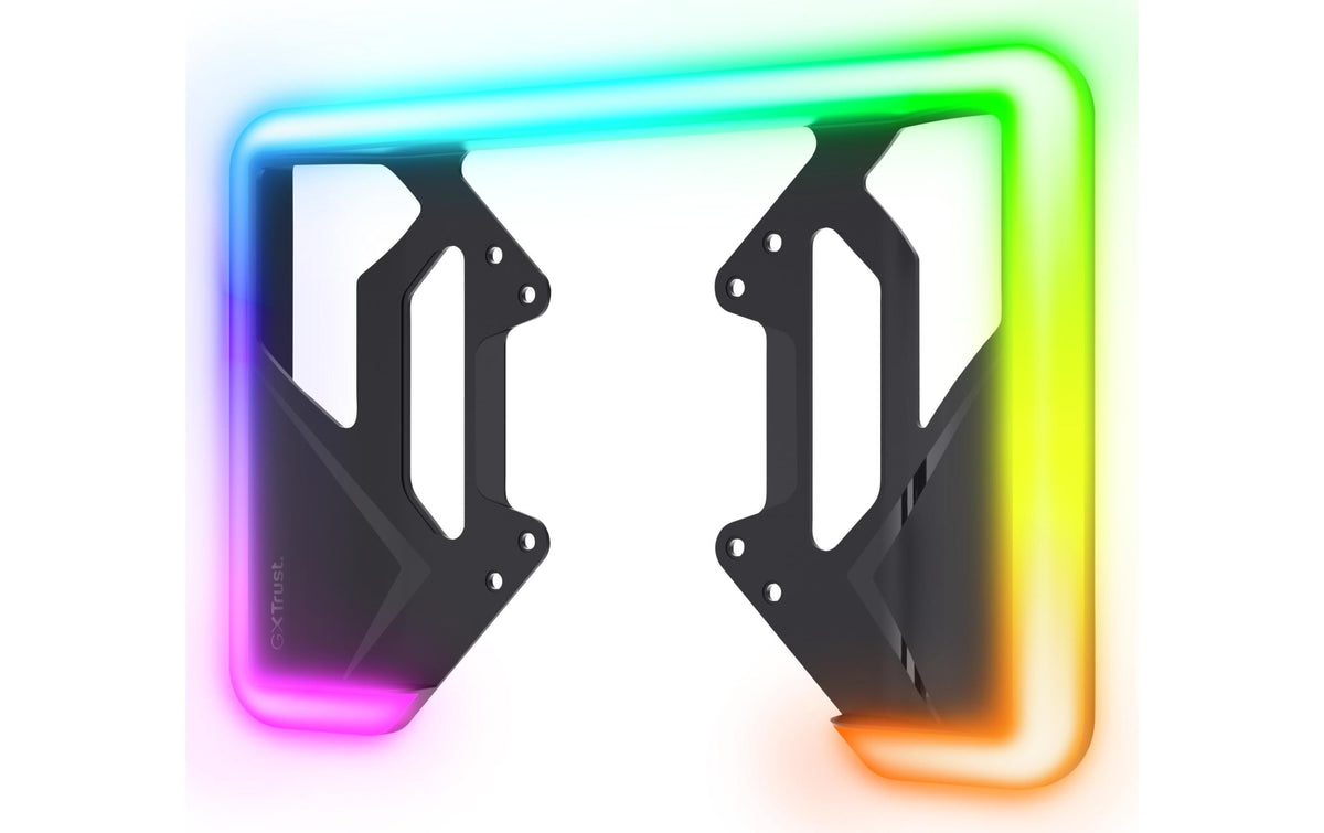 Trust GXT907 Vybz – Monitor-Hintergrundbeleuchtung, RGB, dimmbar, VESA, Schwarz