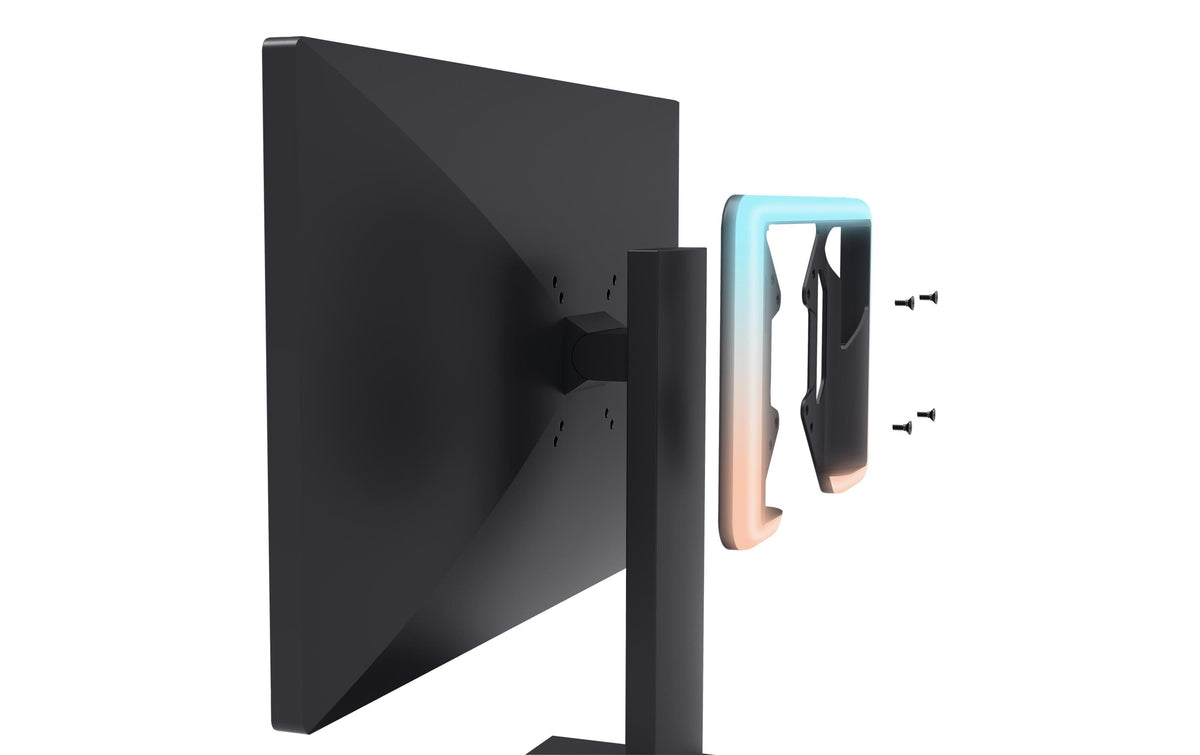 Trust GXT907 Vybz – Monitor-Hintergrundbeleuchtung, RGB, dimmbar, VESA, Schwarz