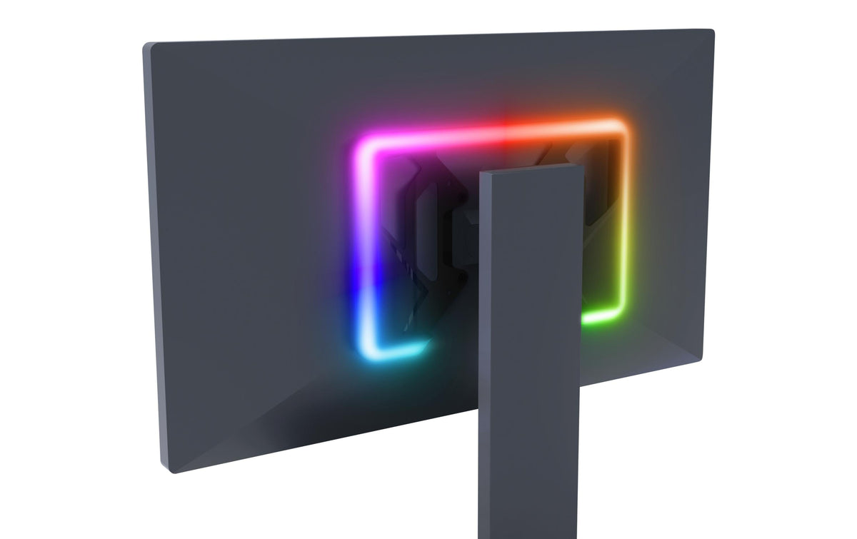 Trust GXT907 Vybz – Monitor-Hintergrundbeleuchtung, RGB, dimmbar, VESA, Schwarz