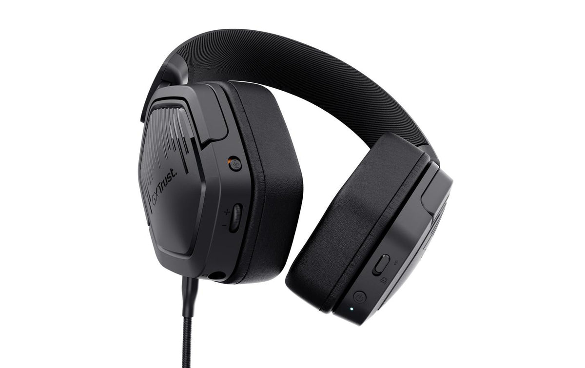 Trust GXT493PS Carus Gaming-Headset – Over-Ear, Stereo, Kabel + Bluetooth, für PS5, PS4 & Nintendo Switch, Schwarz
