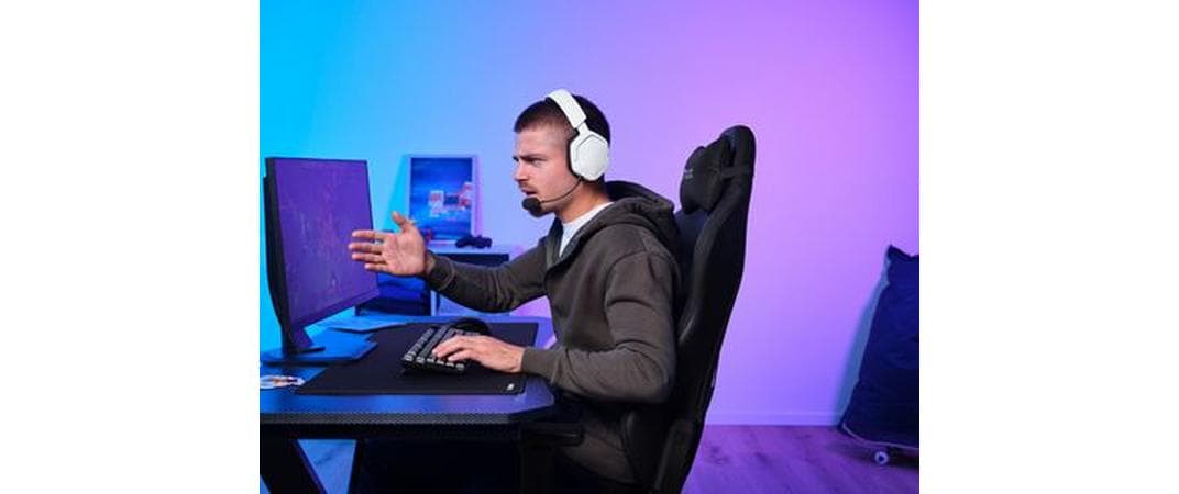 Trust GXT793W Carus Gaming-Headset – Over-Ear, Stereo, Kabel + BT, 3,5 mm Klinke, USB-C, Weiss