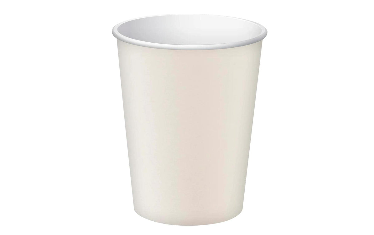 PRONAPPE Einwegbecher Karton – 3,5 dl, Weiss – FSC – 50 Stk.