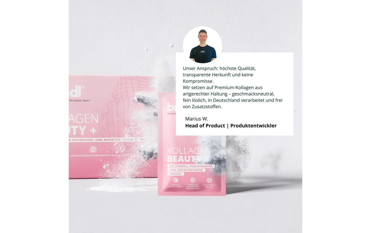 Brandl-nutrition Kollagen Pulver Neutral – 25×15 g
