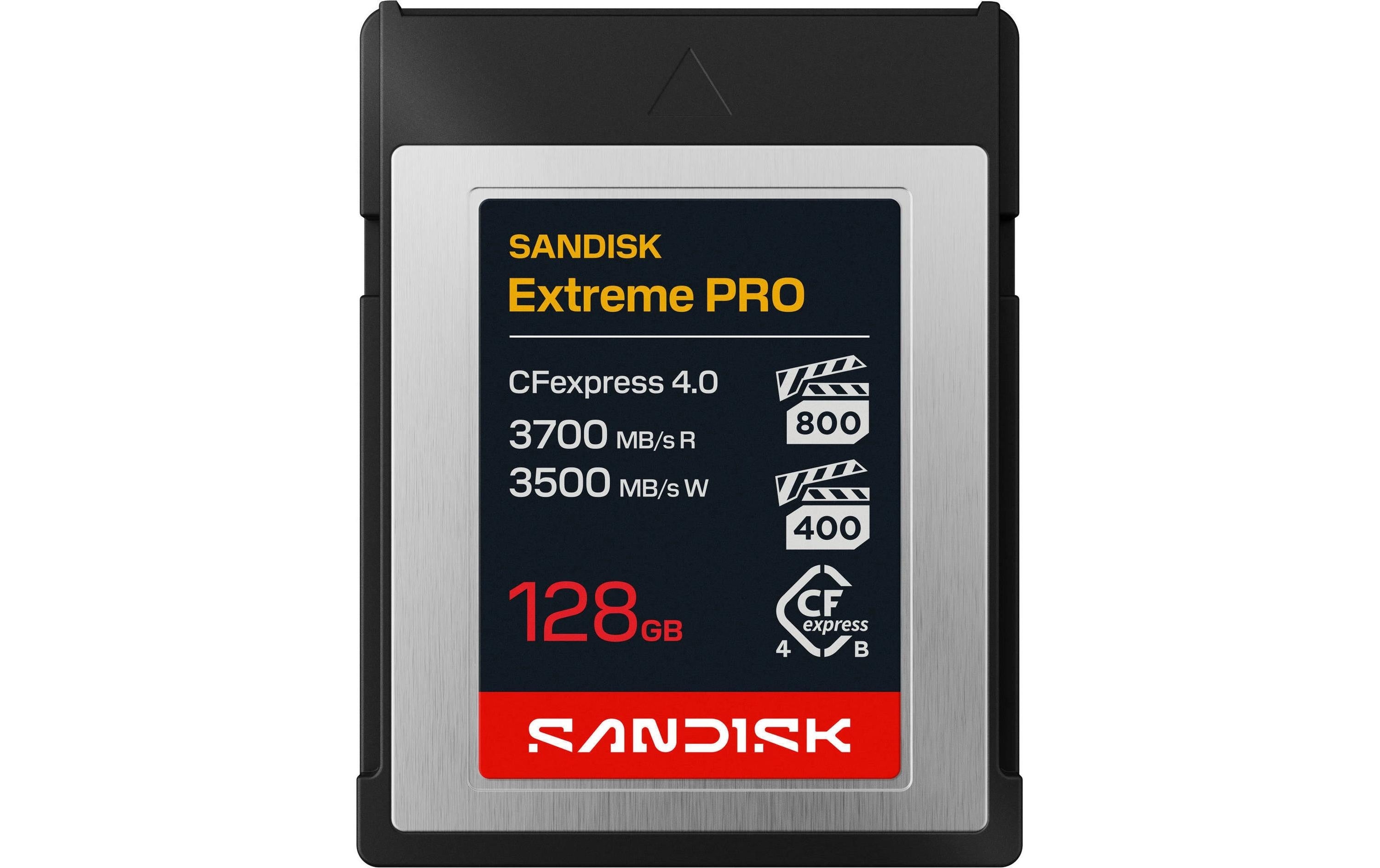 SanDisk CFexpress 4.0 Typ B PCIe4x2 CompactFlash 128 GB