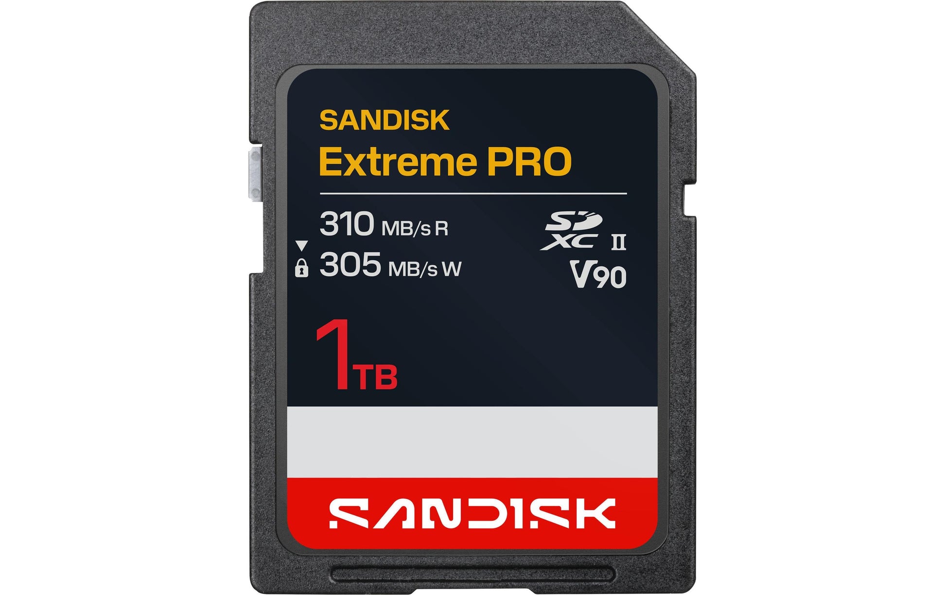 SanDisk Extreme PRO SDXC 1 TB – UHS-II, V90, 310/305 MB/s