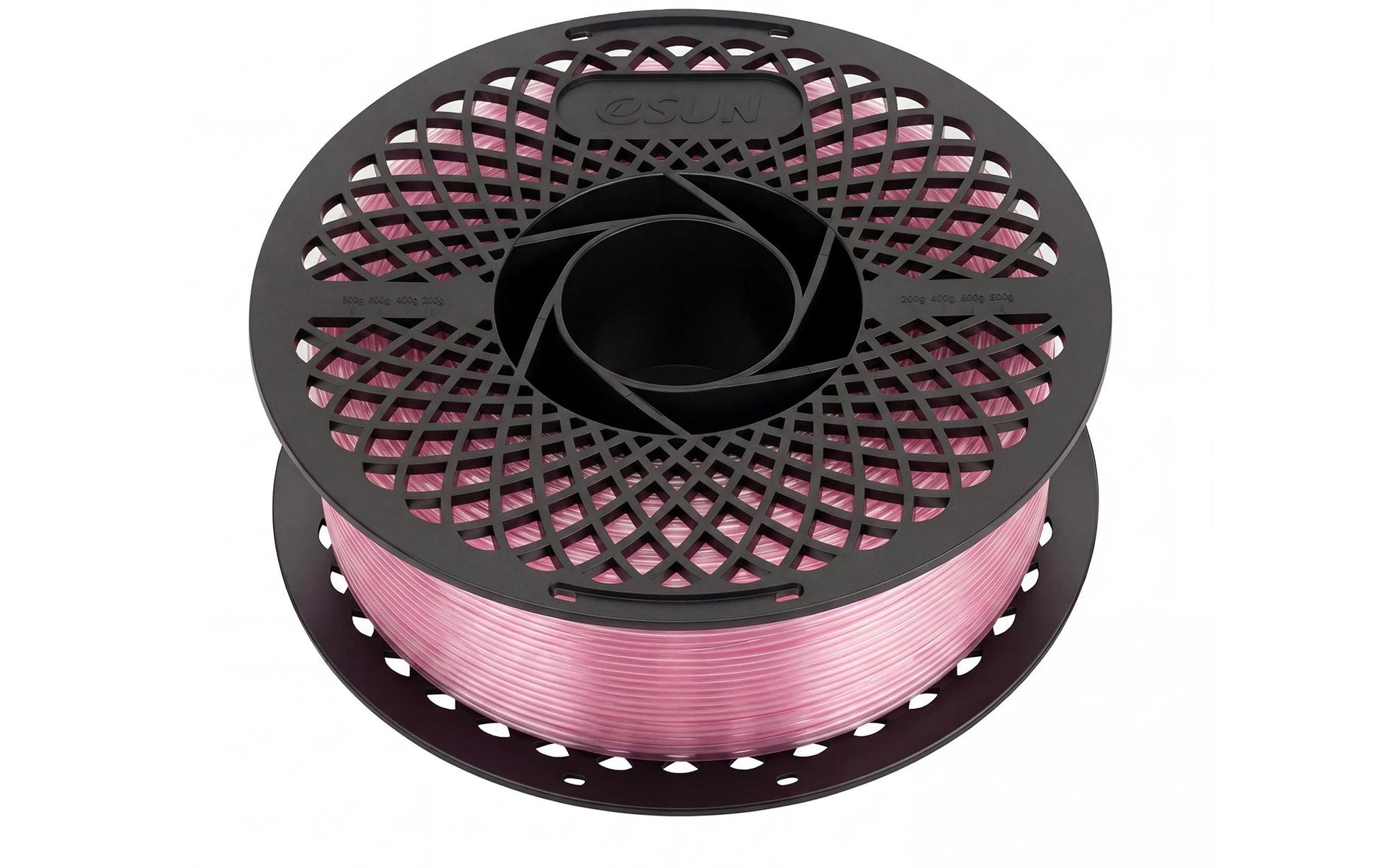 eSun 3D-Drucker-Filament PETG 1,75 mm Rosa, transparent, 1 kg
