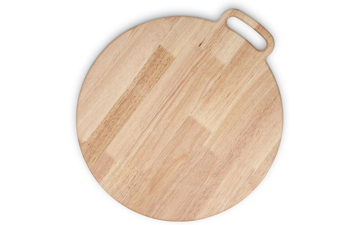 Salt & Pepper Servierplatte Essenza – 40 × 44 × 1,5 cm, Holz (Gummibaum), Braun