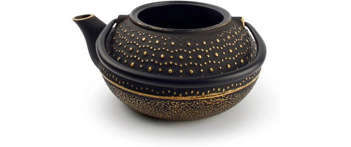 Salt & Pepper Teekanne – 800 ml, Ø 15,5 cm, H 8,5 cm, Gusseisen/Edelstahl, Nicht geeignet für Kochfelder