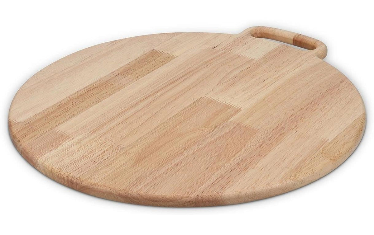 Salt & Pepper Servierplatte Essenza – 40 × 44 × 1,5 cm, Holz (Gummibaum), Braun