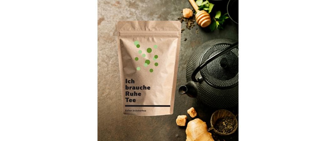 Wunderle Geschenkset Kräutertee Zitronenmelisse & Kamille & Hopfen & Rosenblüten – 10 g