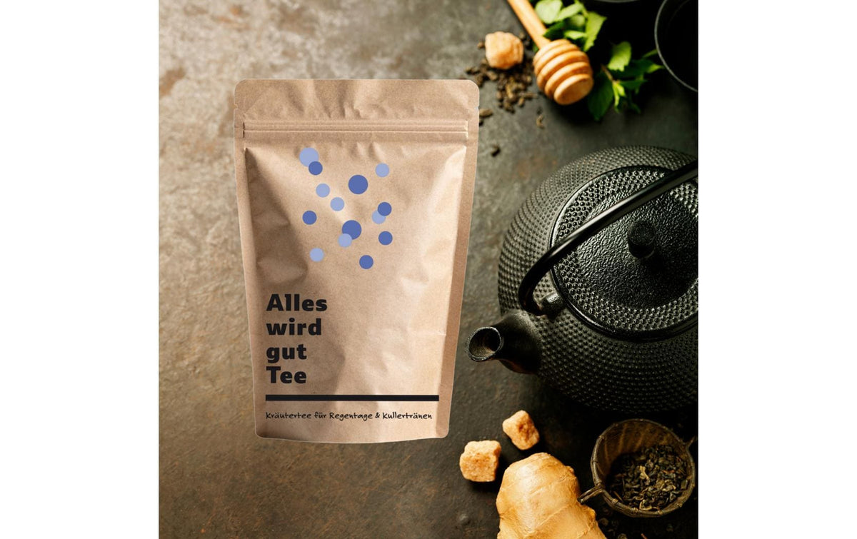 Wunderle Geschenkset Kräutertee Zitrone & Zitronengras – 10 g