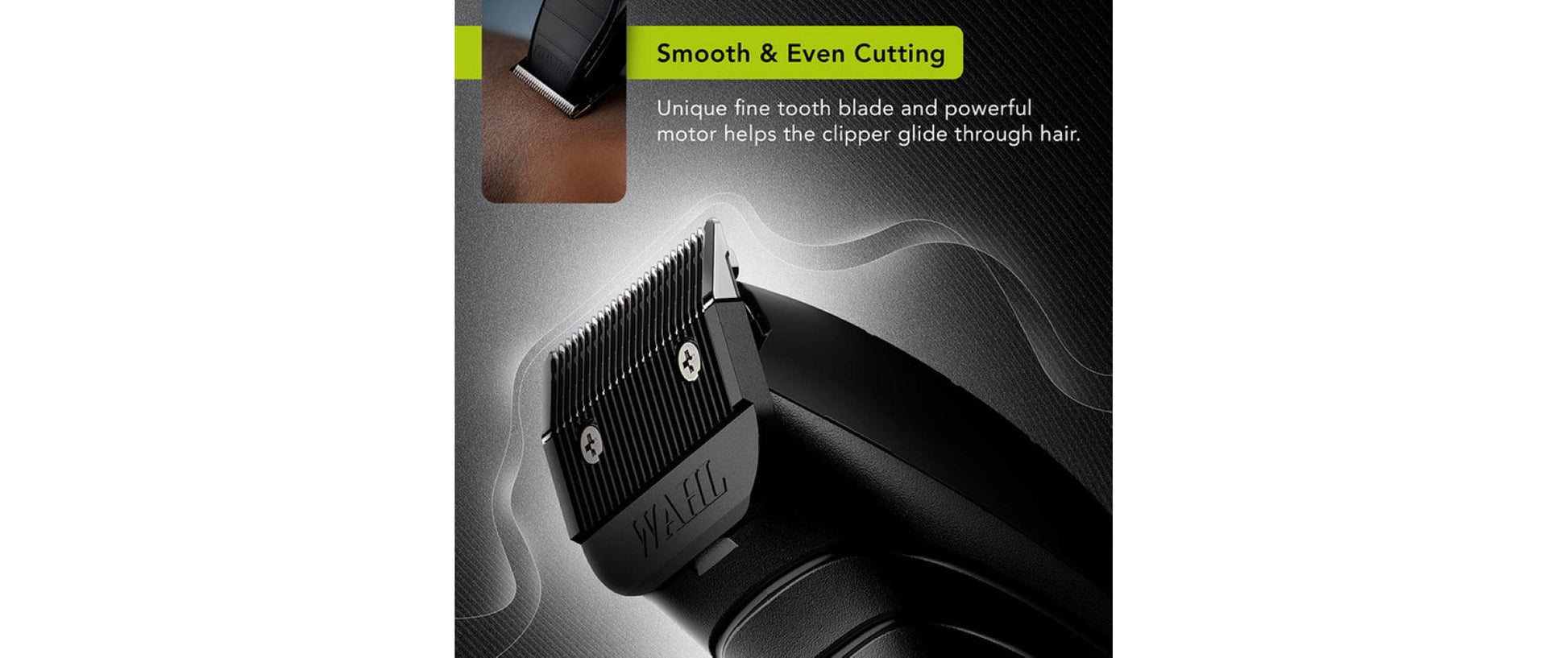 Wahl Cordless Close Cut – Haarschneider, Akku 120 min, 0,3–4,5 mm, schwarz