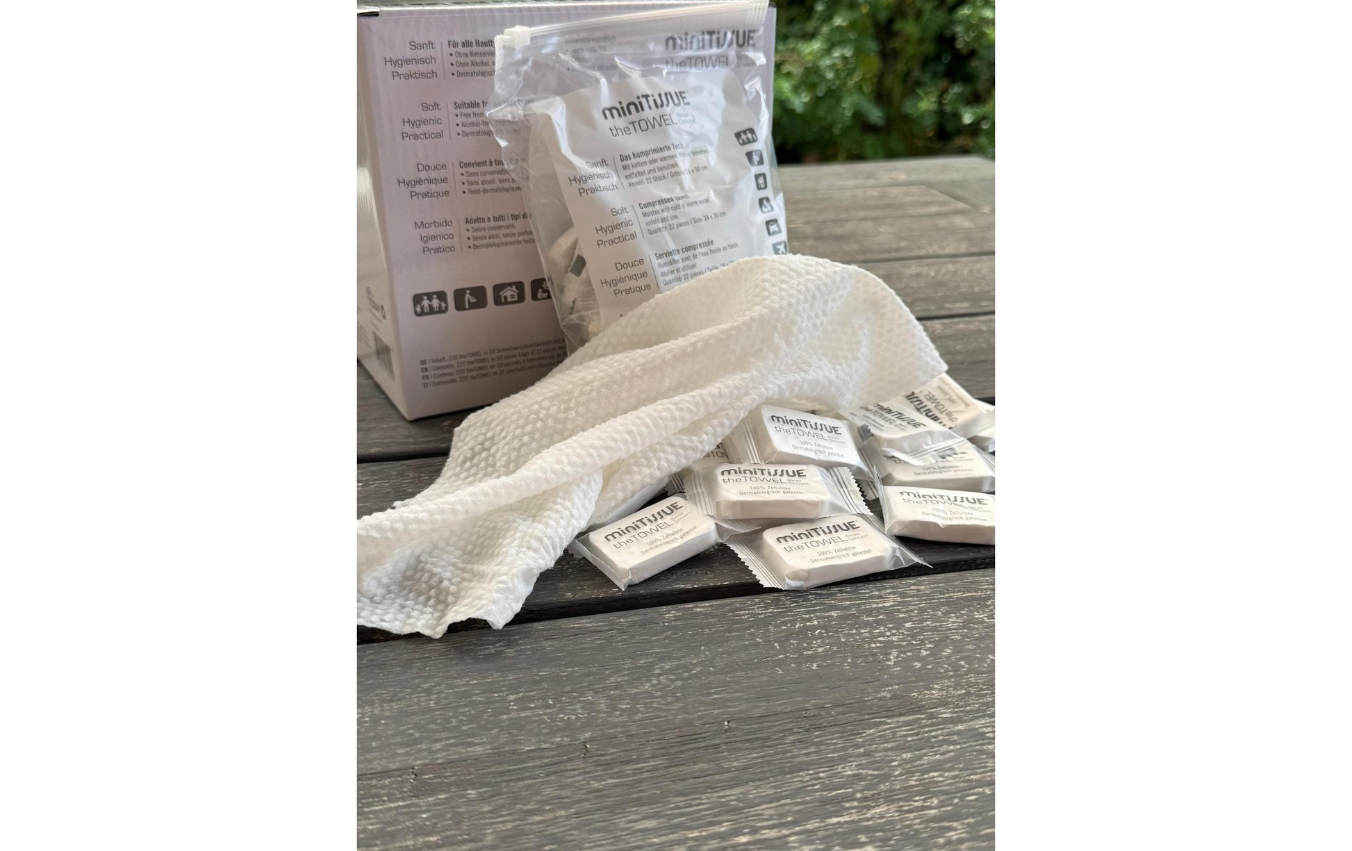 Minitissue Falthandtücher – Box 220 Blatt