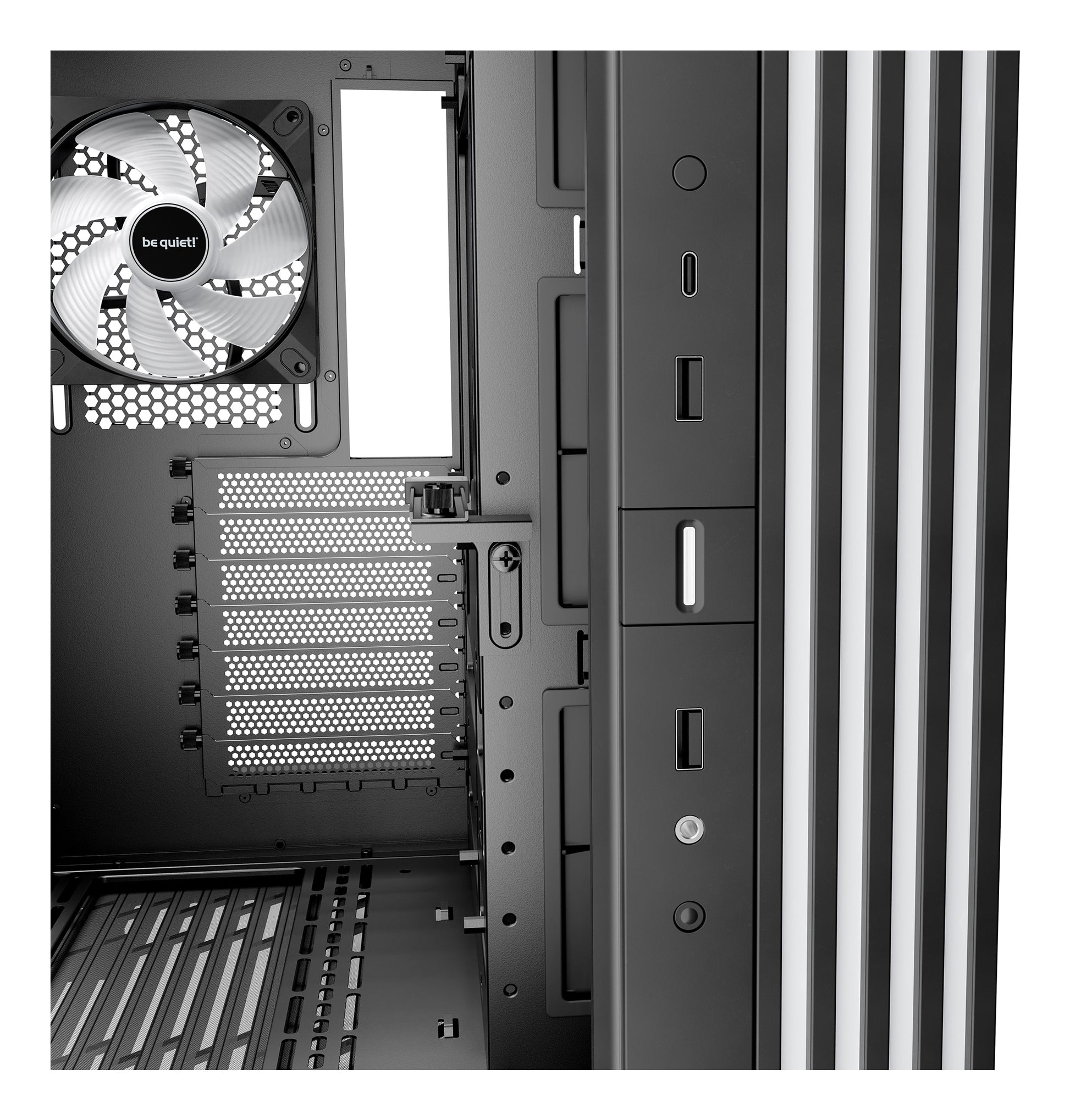 be quiet! be quiet LIGHT BASE 600 LX – Midi Tower – ATX, micro ATX, Mini-ITX, Schwarz