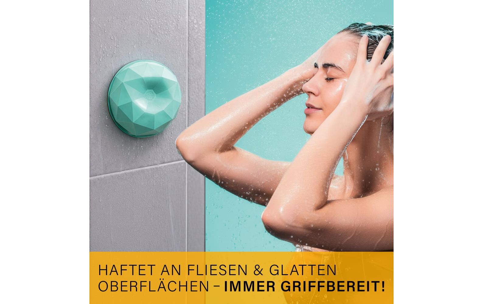 Dekadome Ausgussreiniger – 13 cm – Silikon – türkis/grün