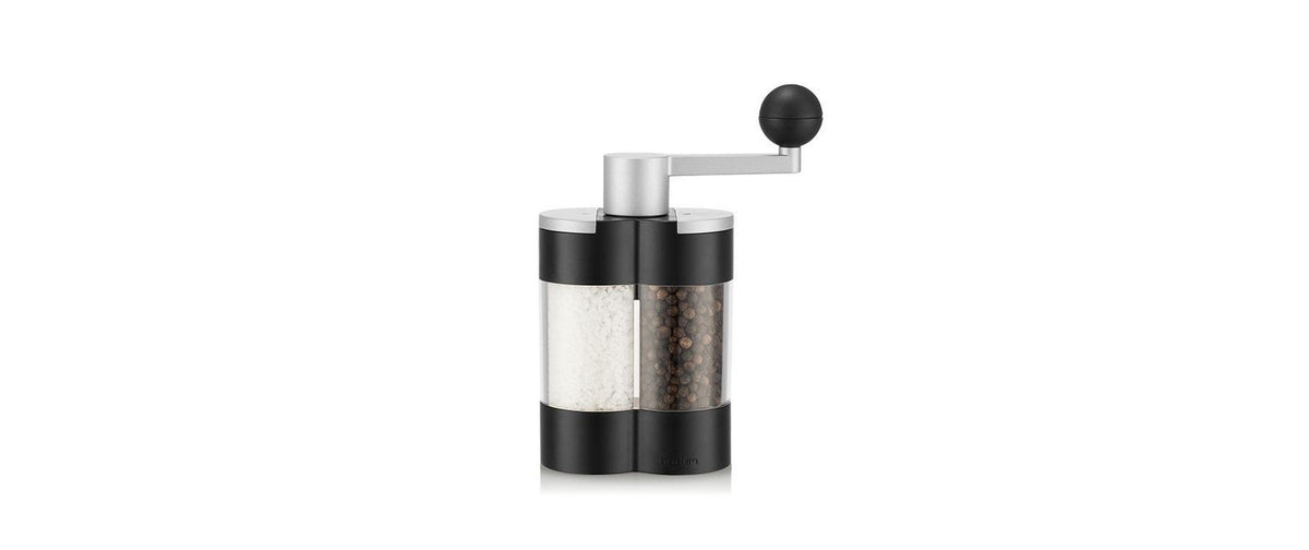 Bodum Salz-/Pfeffermühle 14,9 cm, Edelstahl/Kunststoff, Schwarz