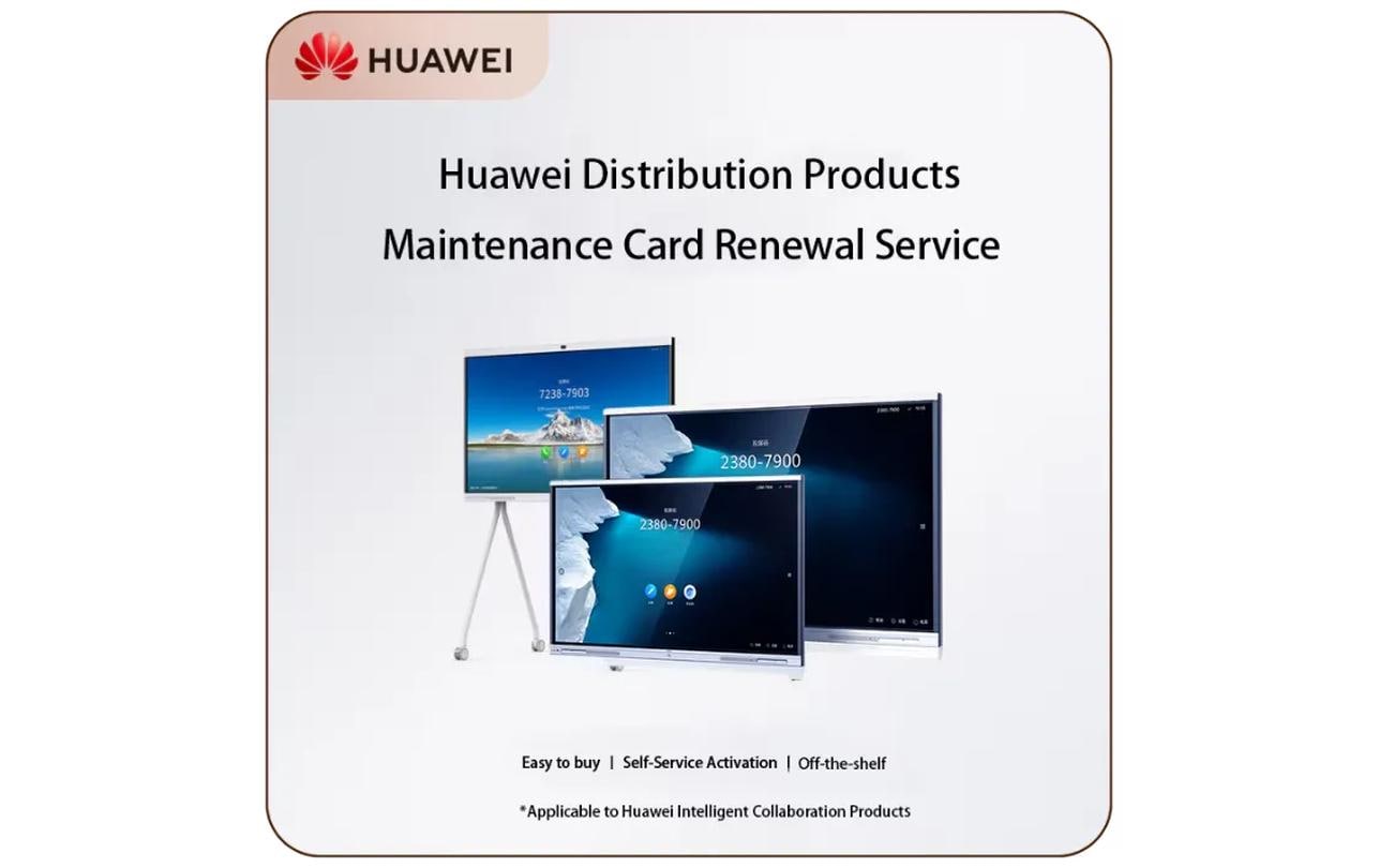 HUAWEI eKit Huawei Maintenance Card B3P 65 – Garantieverlängerung, 12 Monate, für IdeaHub und IdeaHub Board Serie