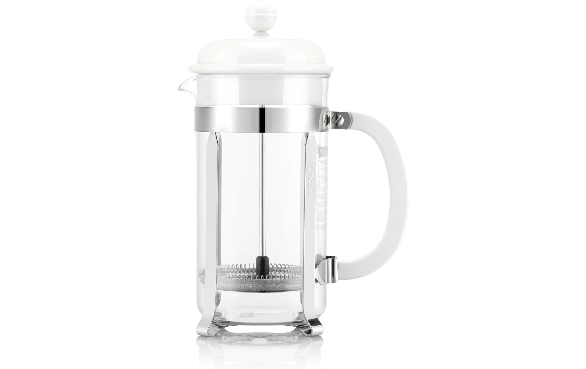 Bodum French Press / Kaffeebereiter – 1 l, 8 Tassen, Bakelit/Borosilikatglas/Edelstahl