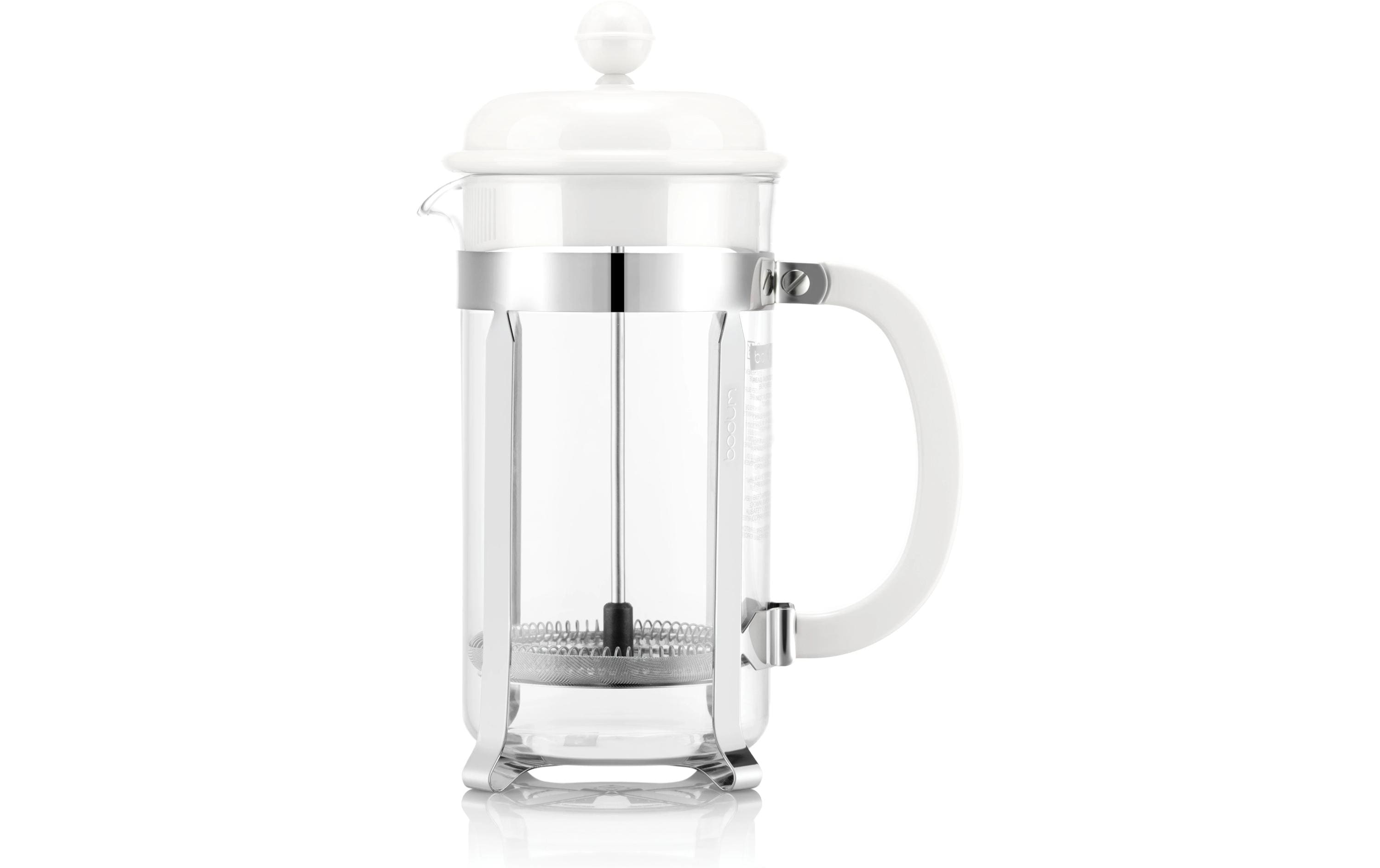 Bodum French Press / Kaffeebereiter – 1 l, 8 Tassen, Bakelit/Borosilikatglas/Edelstahl