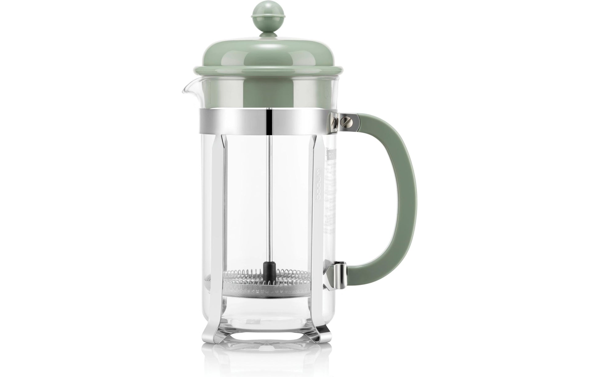 Bodum French Press / Kaffeebereiter – 1 l, 8 Tassen, Borosilikatglas/Edelstahl