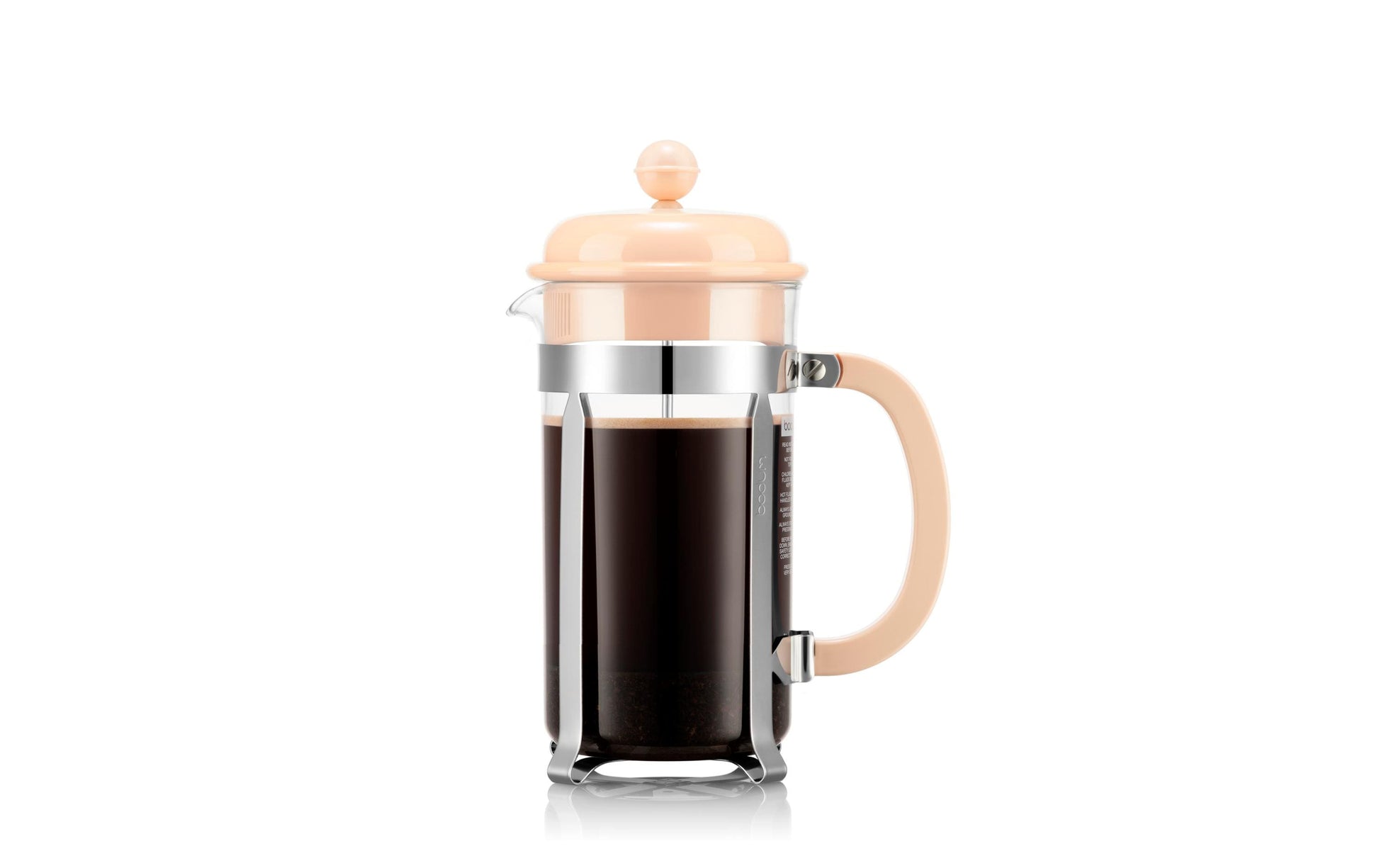 Bodum French Press / Kaffeebereiter – 1 l, 8 Tassen, Borosilikatglas/Edelstahl