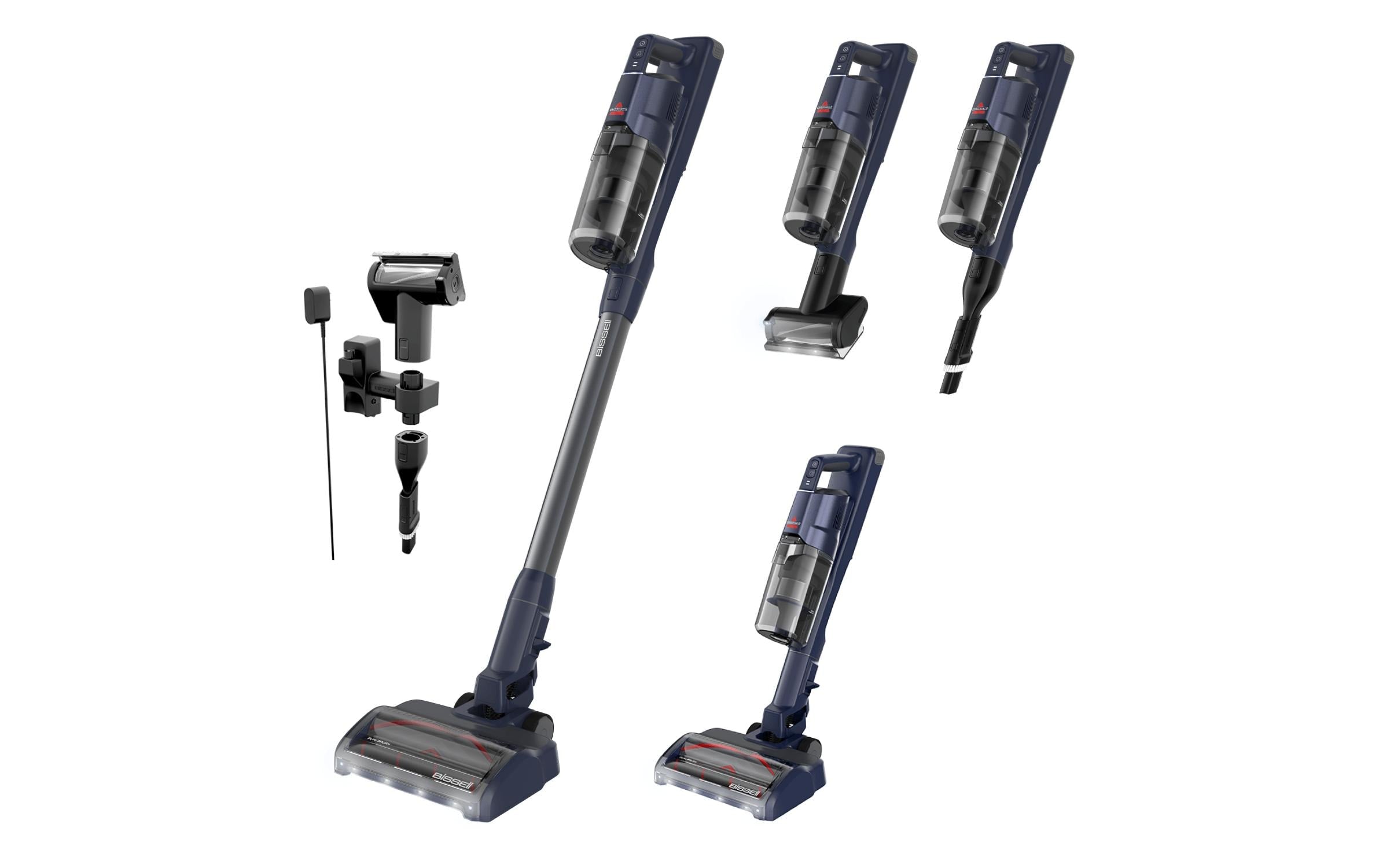 Bissell Akkustaubsauger PowerClean DualBrush Select, 2-in-1 – 50 min, Behälter 0,44 l