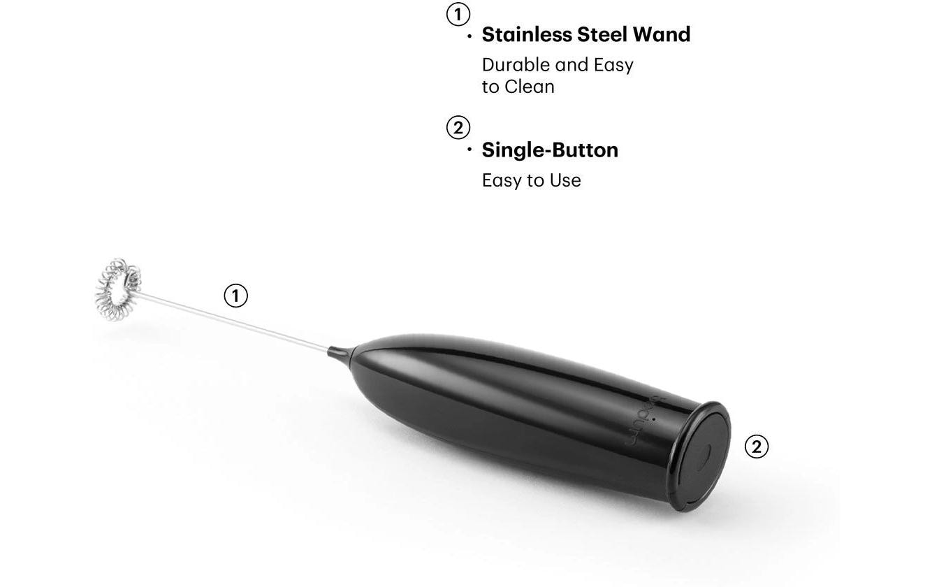 Bodum Milchschäumer-Stab – Wiederaufladbar – Schwarz