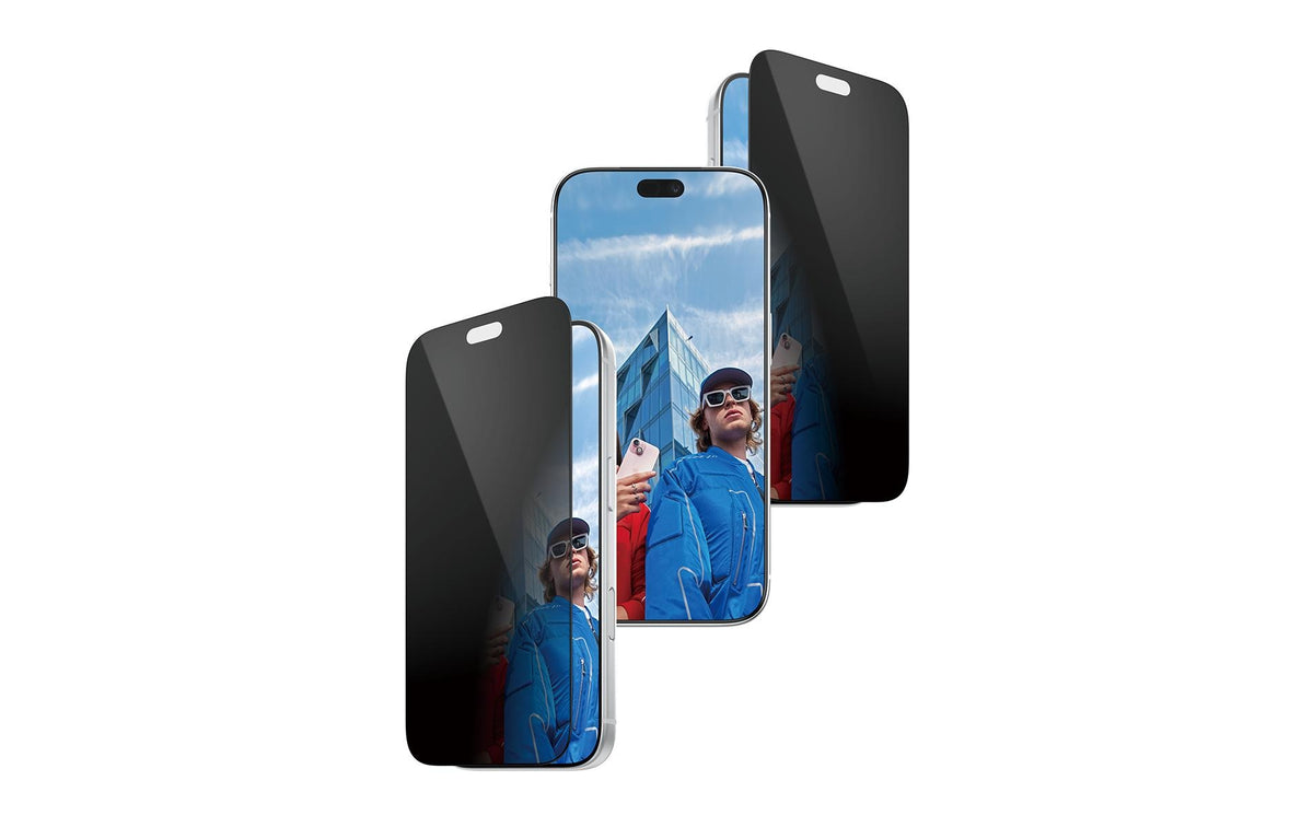 PanzerGlass Privacy-Filter (Folie), Ultra-Wide Fit – für iPhone 18 Pro – mit Applikator