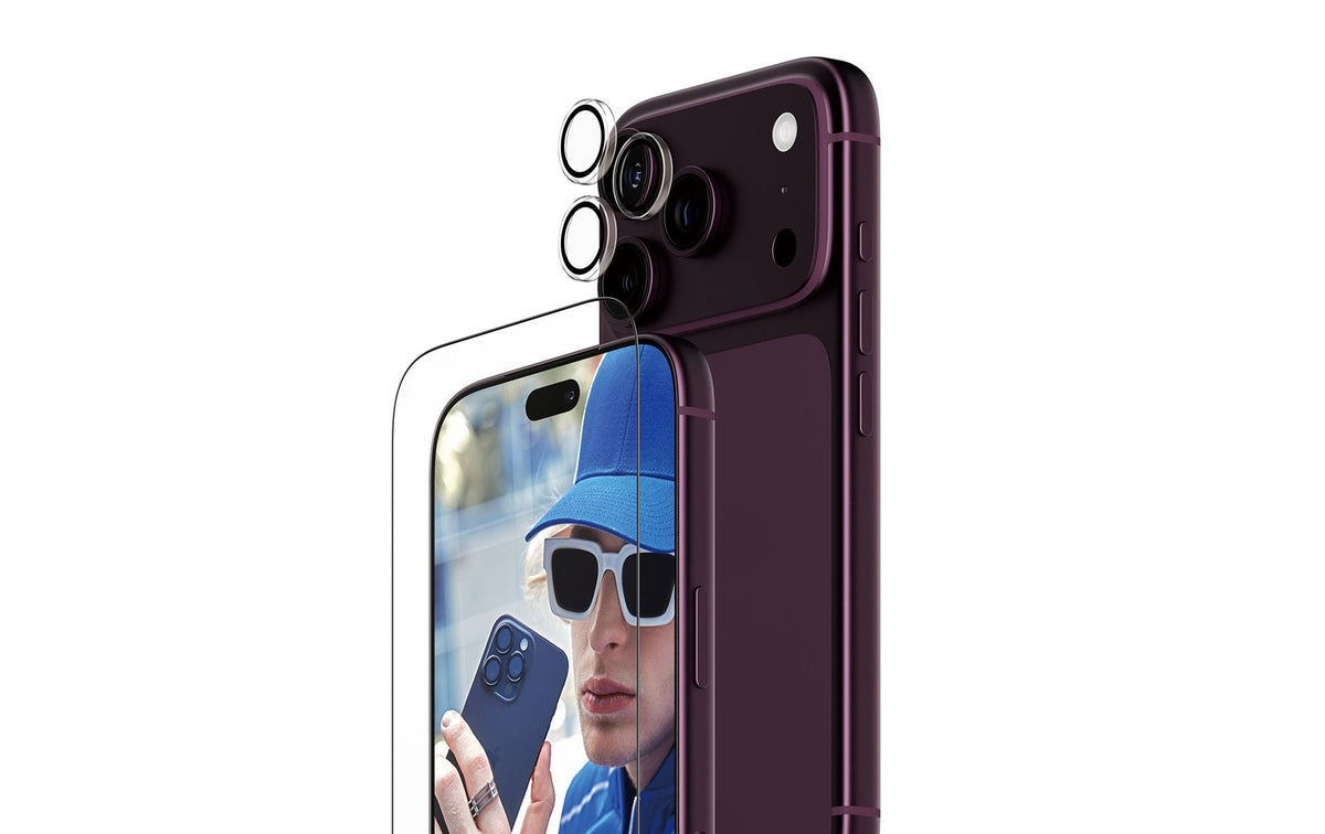 PanzerGlass Displayschutz (Folie), Anti-Fingerprint – für iPhone 18 Pro – mit Applikator