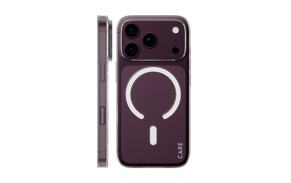 PanzerGlass CARE SL1M Backcover – für Apple iPhone 18 Pro, iPhone 17 Pro, MagSafe, PC, Transparent