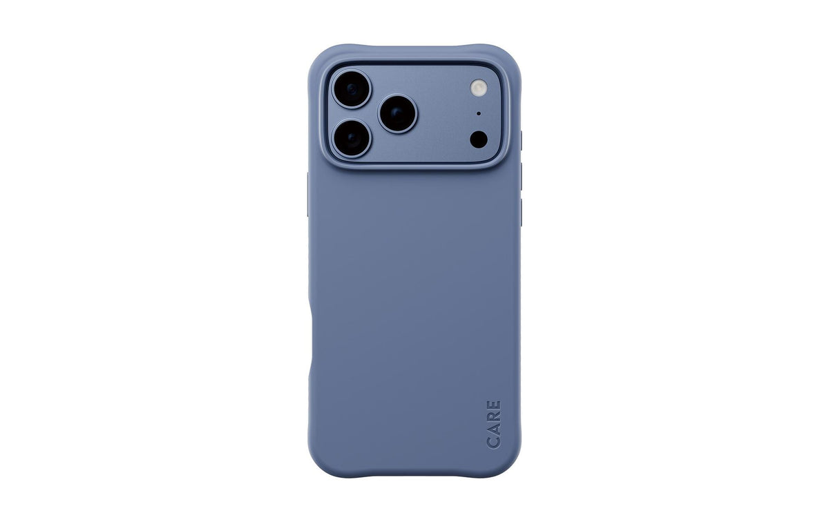 PanzerGlass CARE Samba Backcover – für Apple iPhone 18/17 Pro Max, MagSafe, TPU, Blautöne