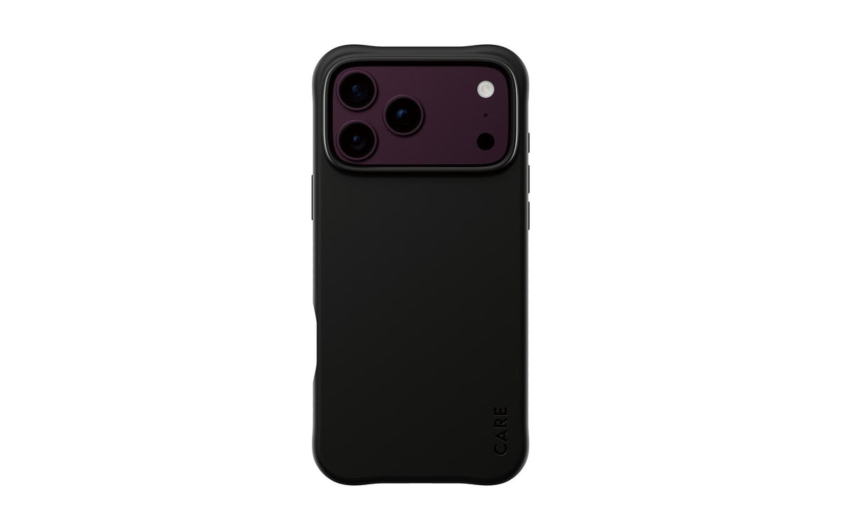 PanzerGlass CARE Samba Backcover – für Apple iPhone 18 Pro Max/17 Pro Max, MagSafe, PU+TPU, schwarz