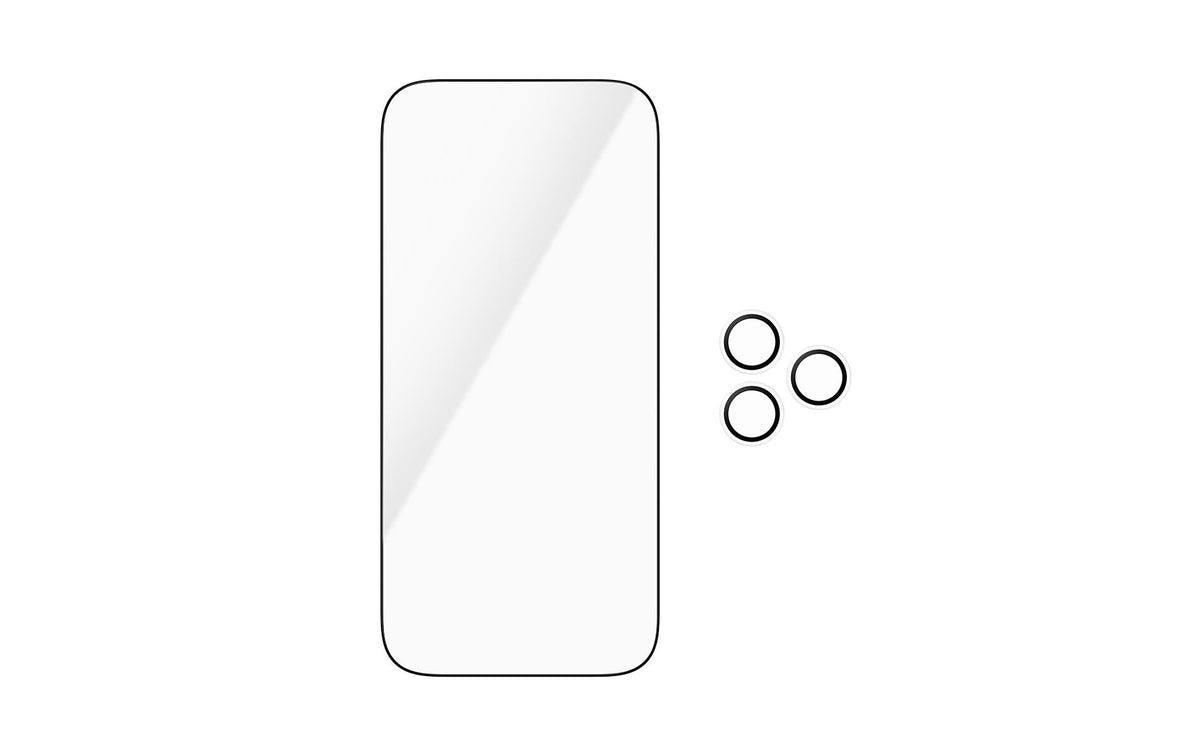 PanzerGlass Displayschutz (Folie), Anti-Fingerprint – für iPhone 18 Pro – mit Applikator