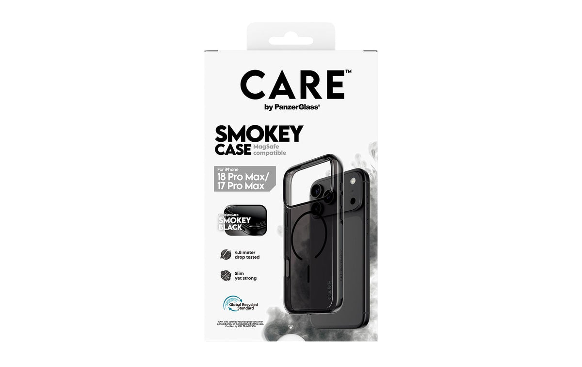 PanzerGlass CARE Backcover – für Apple iPhone 18 Pro Max / iPhone 17 Pro Max, bis 4,8 m sturzsicher