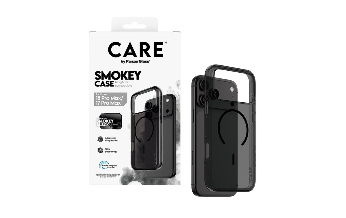 PanzerGlass CARE Backcover – für Apple iPhone 18 Pro Max / iPhone 17 Pro Max, bis 4,8 m sturzsicher
