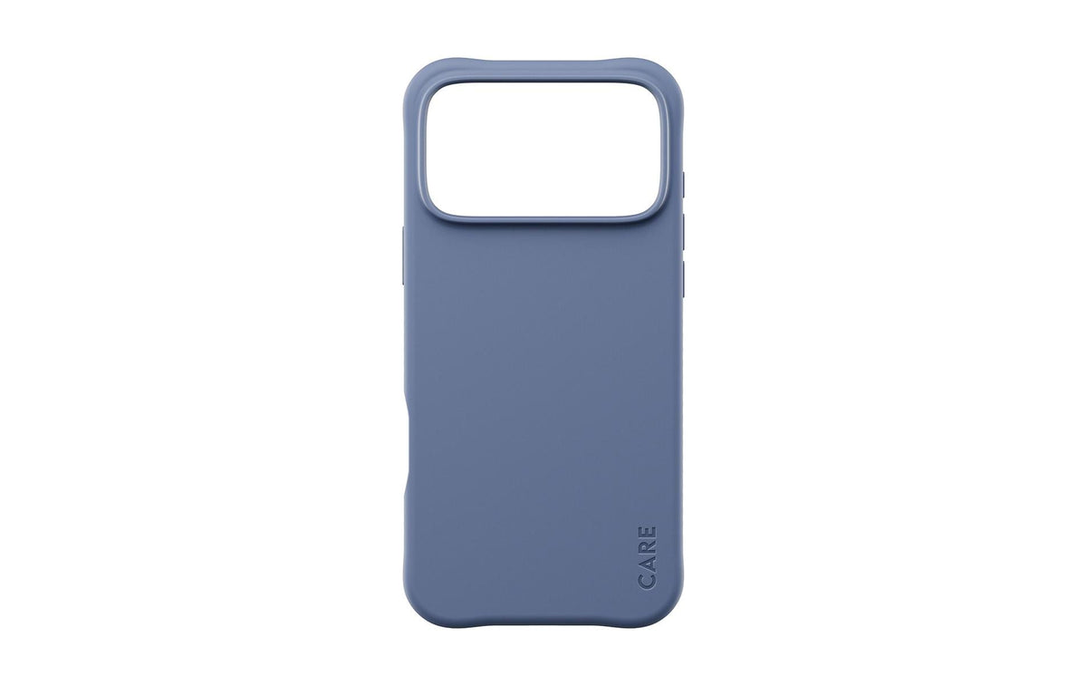 PanzerGlass CARE Samba Backcover – für Apple iPhone 18/17 Pro Max, MagSafe, TPU, Blautöne
