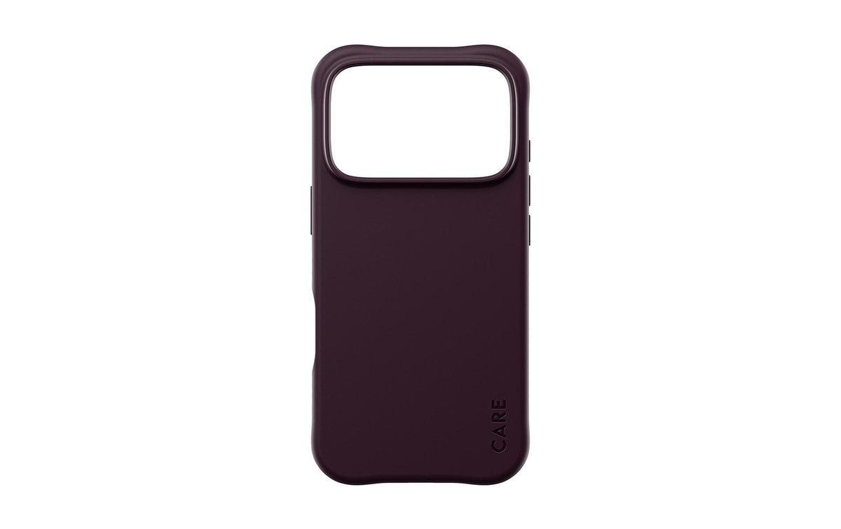 PanzerGlass CARE Samba Backcover – für Apple iPhone 17 Pro / iPhone 18 Pro, MagSafe, TPU, Dark Cherry