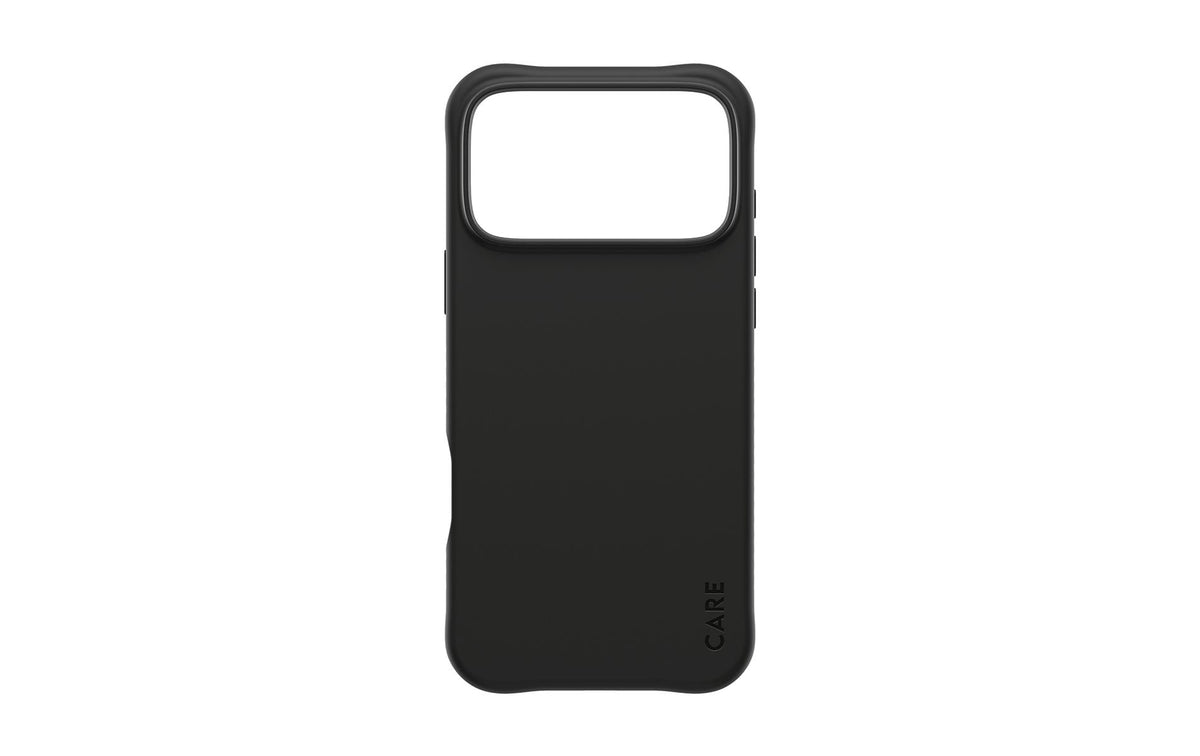 PanzerGlass CARE Samba Backcover – für Apple iPhone 18 Pro Max/17 Pro Max, MagSafe, PU+TPU, schwarz