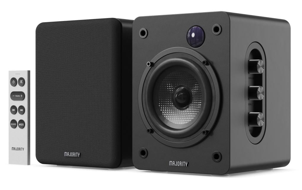 Majority D50X – Aktivlautsprecher – 60 W – Schwarz