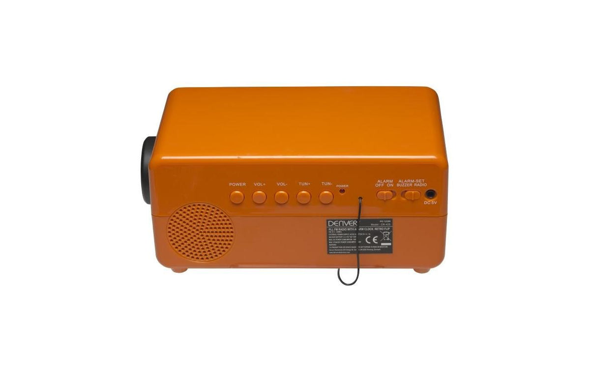 Denver CR-425 – UKW-Radiowecker – Orange