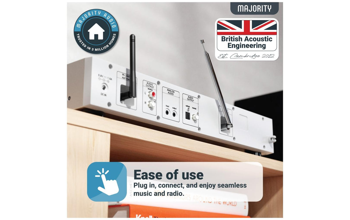 Majority Fitzwilliam 2024 – Streaming-Player, WLAN, Bluetooth, Spotify Connect
