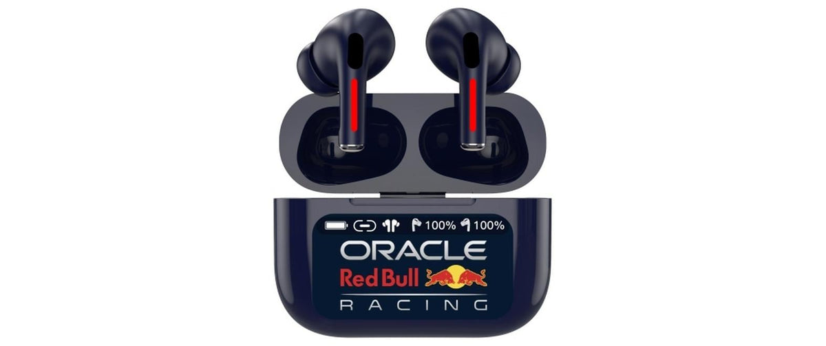 Red Bull Racing Oracle Red Bull Racing RB-EB110 TWS In-Ear – Stereo, ANC, mit Ladecase, Blau, BT 5.4