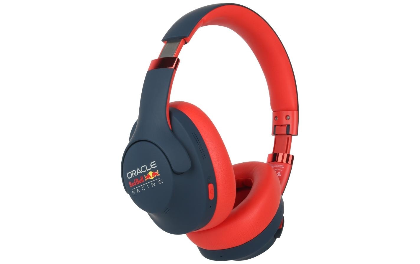 Red Bull Racing Oracle Red Bull Racing RB-HP130 Over-Ear Kopfhörer – BT, USB-C, für Android, iOS, Dunkelblau/Rot, BT 5.3
